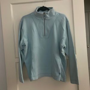 Tommy Bahama blue, female zipper half